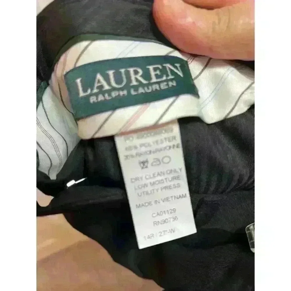 Barely worn dark Gray Ralph Lauren big boys pants size 14R/27W.